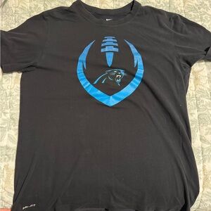 Carolina Panthers Black and Blue Men's Football Shirt